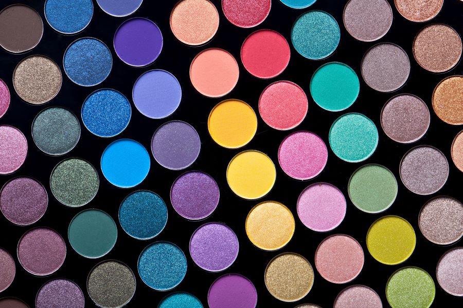 Colorful round eye shadow pressed powders Colorful round eye shadow pressed powders