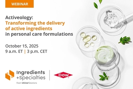 Activeology: Transforming the delivery of active ingredients in personal care formulations