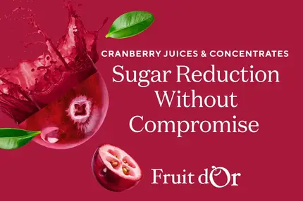 Sugar Reduction Without Compromise: Unlock the Flavor, Color & Formulation Benefits of Cranberry Juice