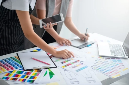 Image people working at studio