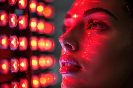 Image Red light therapy.