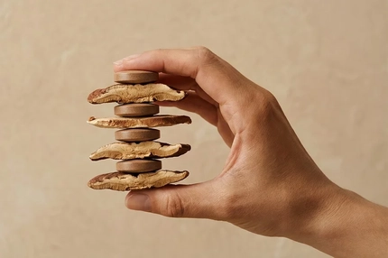 Mushroom supplement capsules