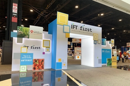 Image IFT FIRST 2026 entrance in Chicago.