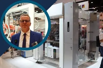 FachPack 2025: Schubert exhibits flexible packaging line for cereal bars