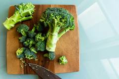 Chopped broccoli