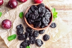 Bowl of prunes