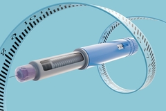 GLP-1 medication syringe