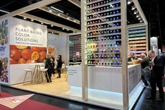 Image GNTs Exberry natural color range on show at ISM 2026.