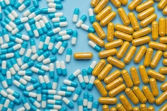 Pharmaceutical drug pills and supplement capsules Pharmaceutical drug pills and supplement capsules