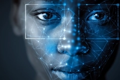 Image Face scanning using AI technology.