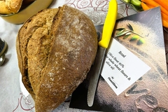 Image Bread made from PhenOlives upcycled olive flour.