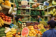 Image fruit and vegetable stall