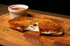 Aux Labs's grilled animal-free grilled cheese.