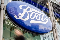 Image Boots logo on the outside of a shopping location