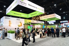 Image Ingredion booth at trade show.