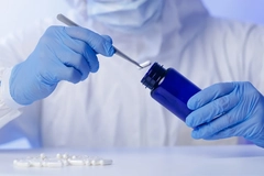 Supplements in a lab Supplements in a lab