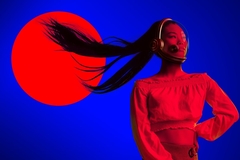 Image futuristic woman