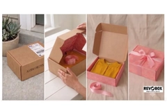 Image a box with a shirt inside