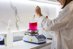 Image HTBA food scientists working in the lab.