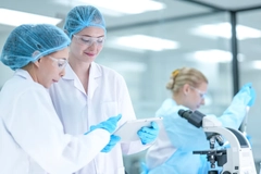 Image Researchers in a lab